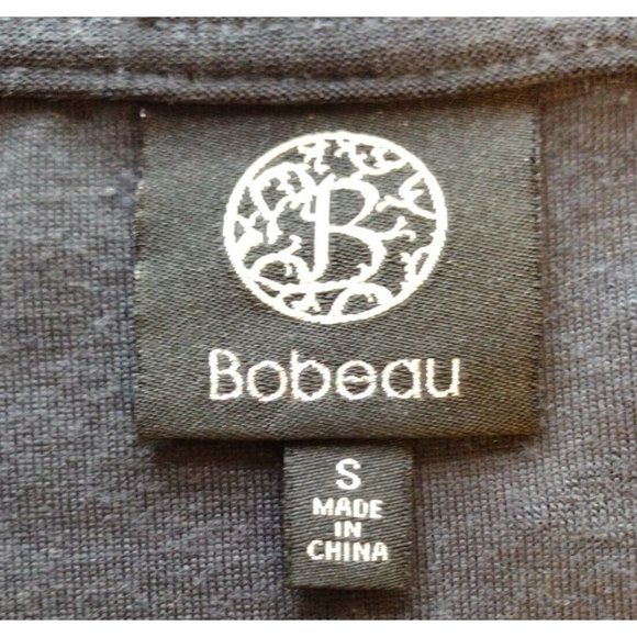 Bobeau Women's Small Blue Sleeveless Star Patterned Shirt - Picture 5 of 6